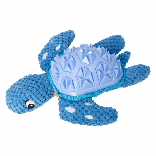 Titan the Turtle Recycled Plastic Dog Chew Toy 10"